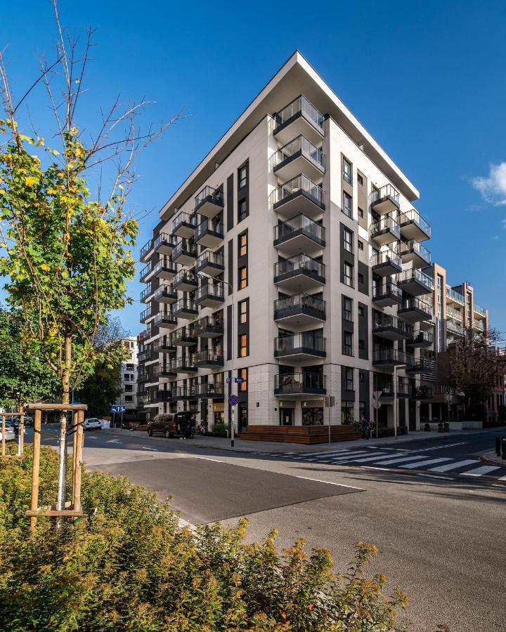 Warsaw Apartments Okrzei 12 Street Buitenkant foto